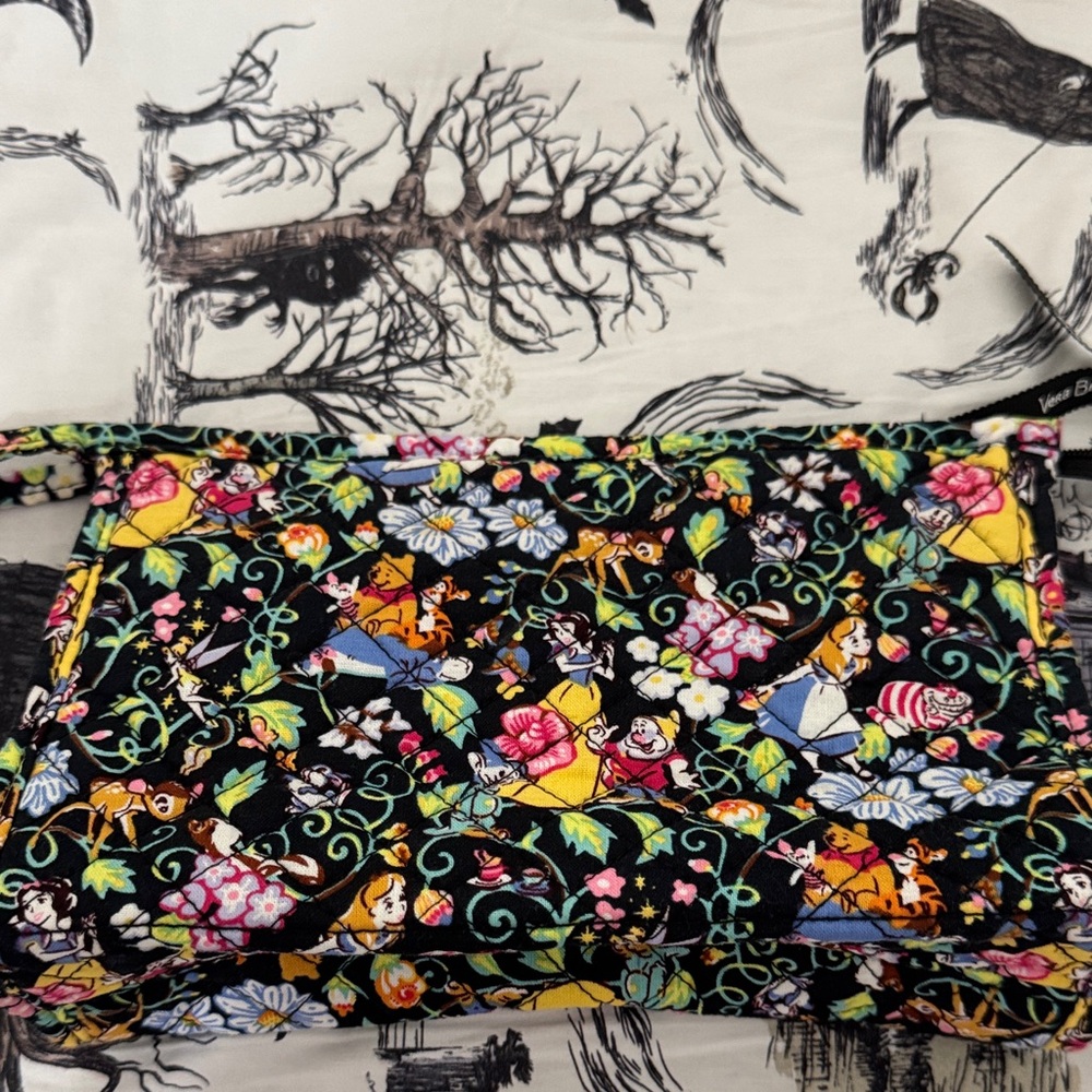 Colorful Floral Patterned Cosmetic bag